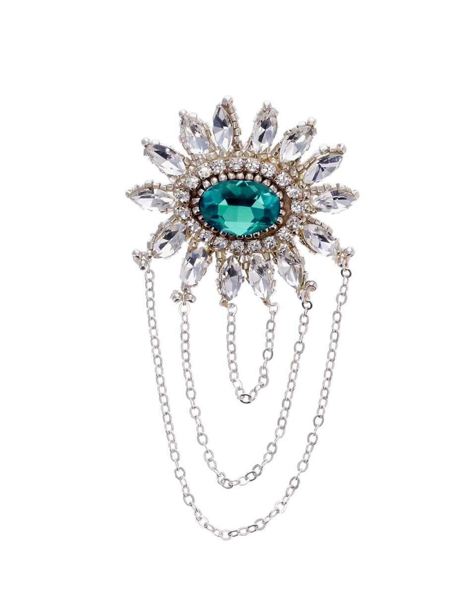 Sol Celeste Brooch – Zawadzky - Headpieces, Bridal, Accessories, Hair ...