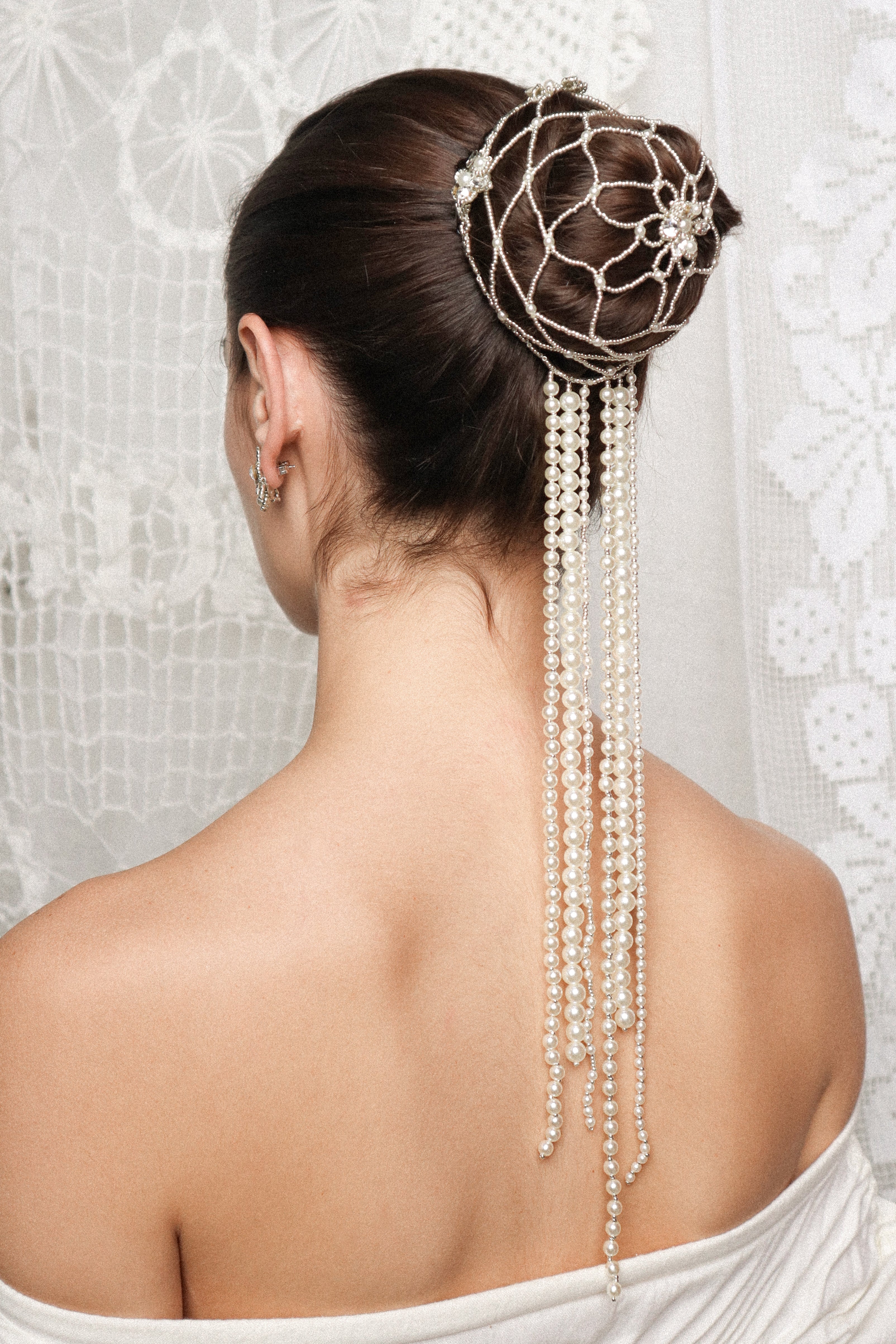 Hebra Hair Net – Zawadzky - Headpieces, Bridal, Accessories, Hair ...