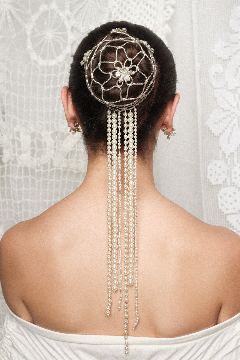 Hebra Hair Net – Zawadzky - Headpieces, Bridal, Accessories, Hair ...