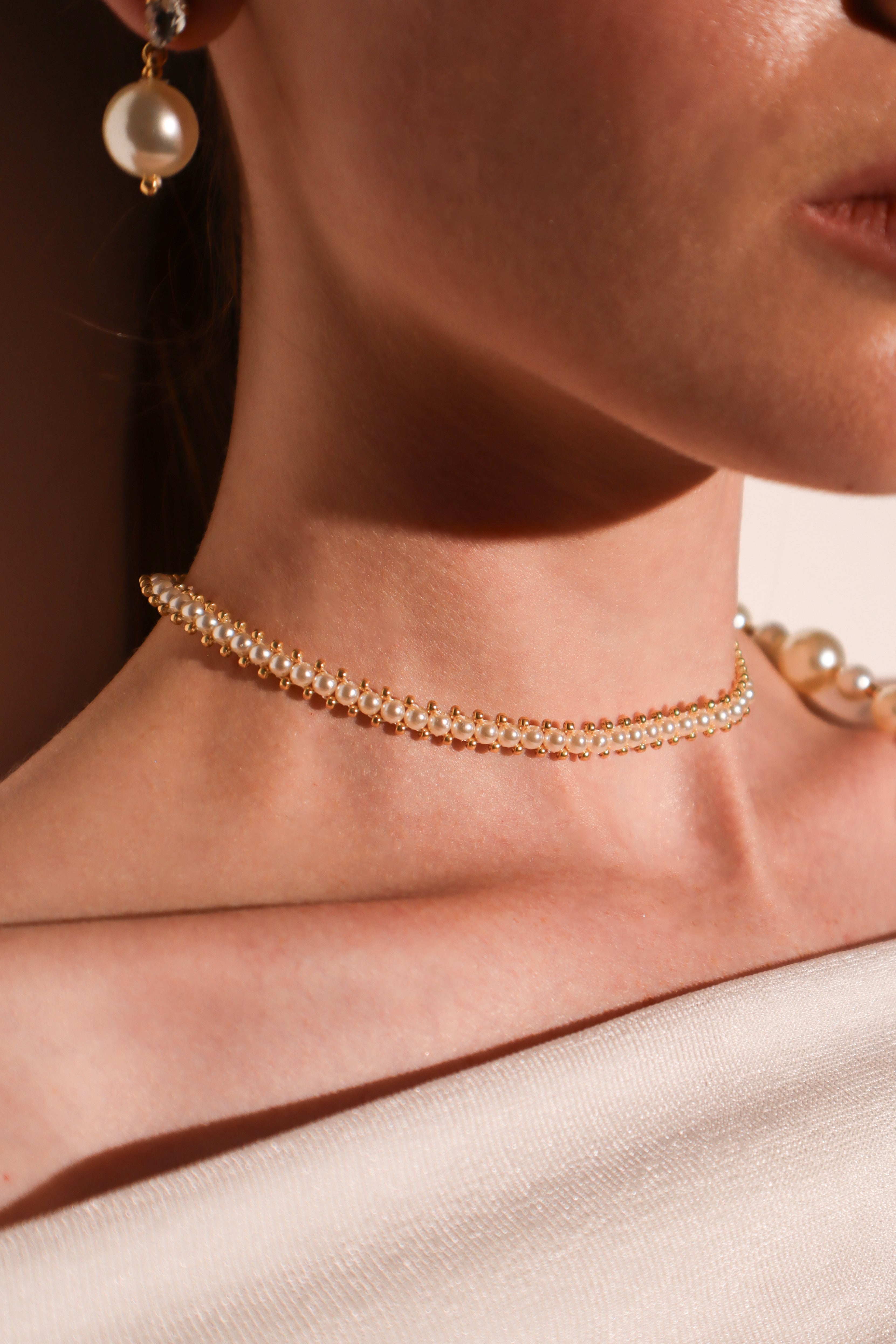 Cielo Perlado Choker