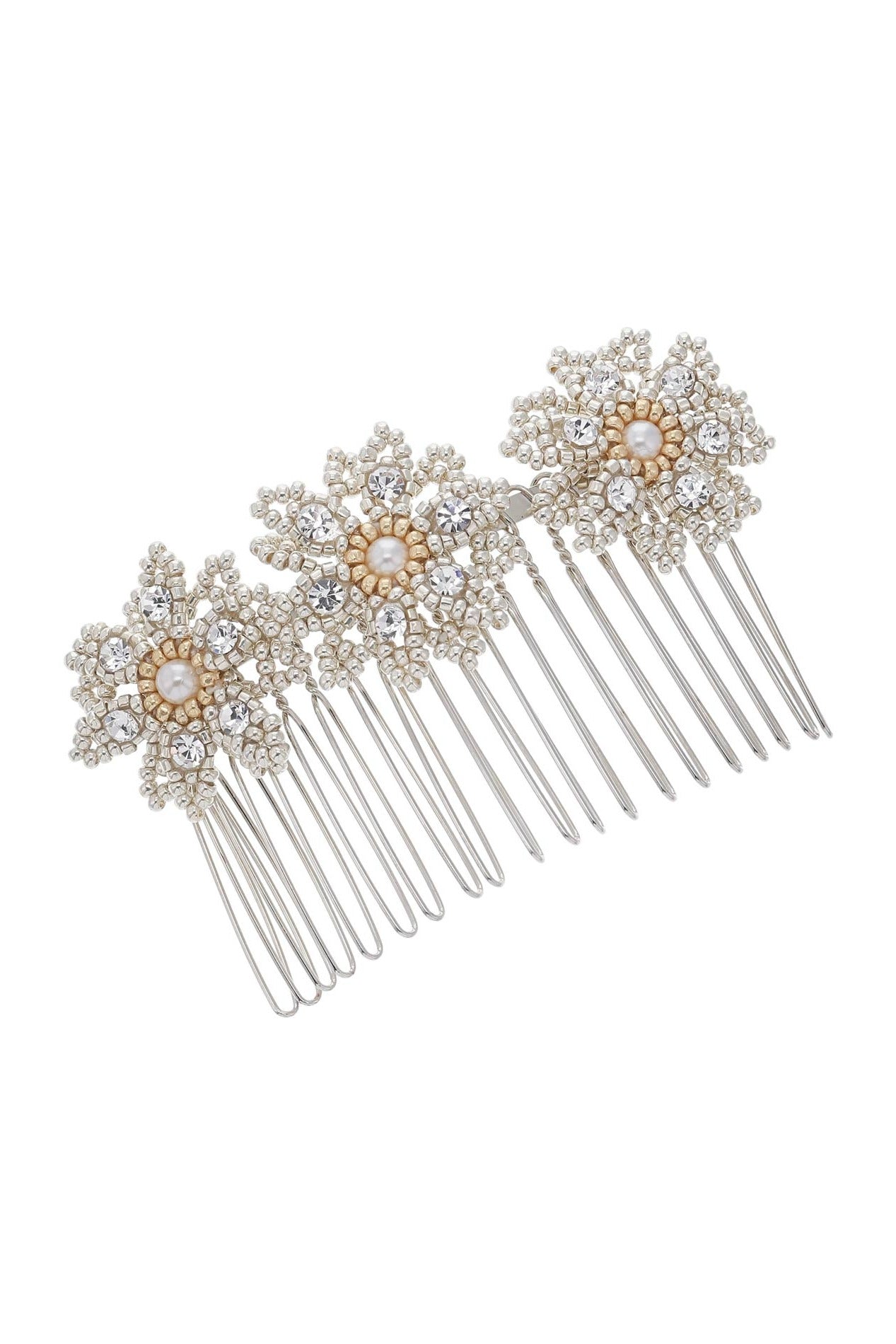 Flower Haircomb